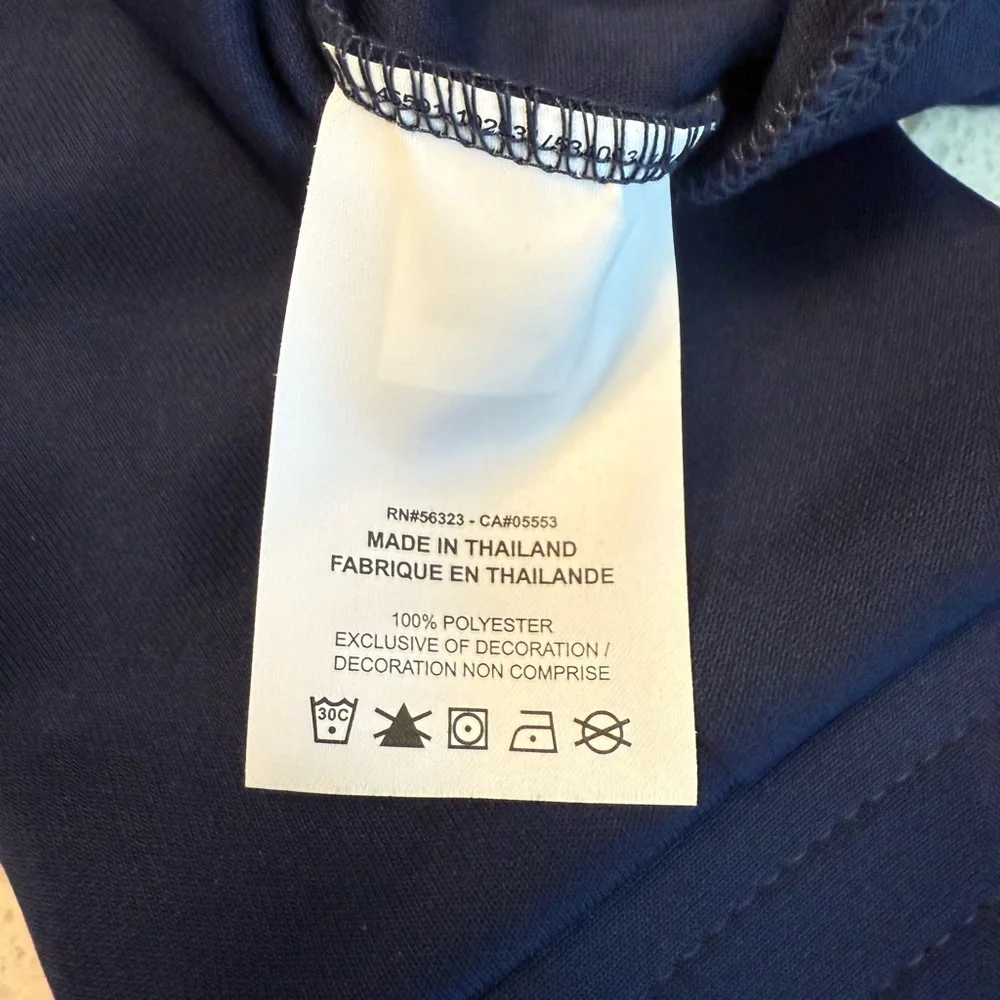 Air Jordan Nike Zip-Up Track Jacket - Navy Blue- Men's Size L Large